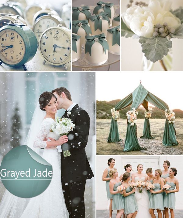 Grey Jade top 10 Wedding color for Spring 2014