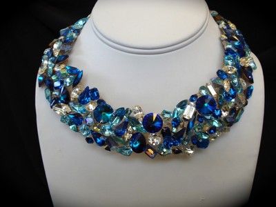 Blue Swarovski Jewelry