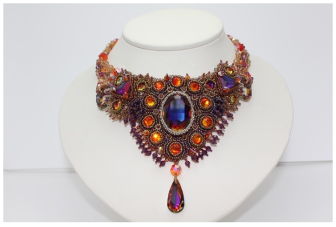 Swarovski Crystal Jewelry Volcano