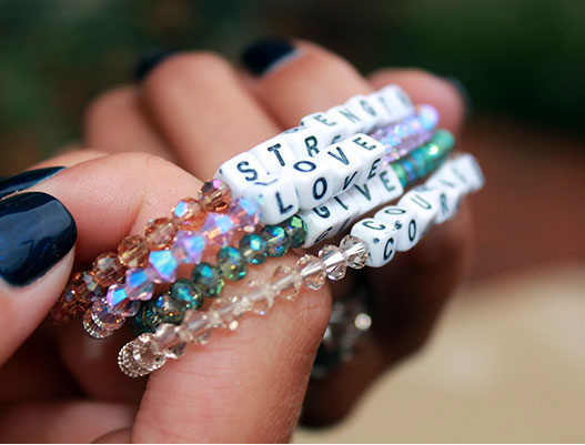 The Little Words Project Swarovski Friendship Bracelets Create Your Own