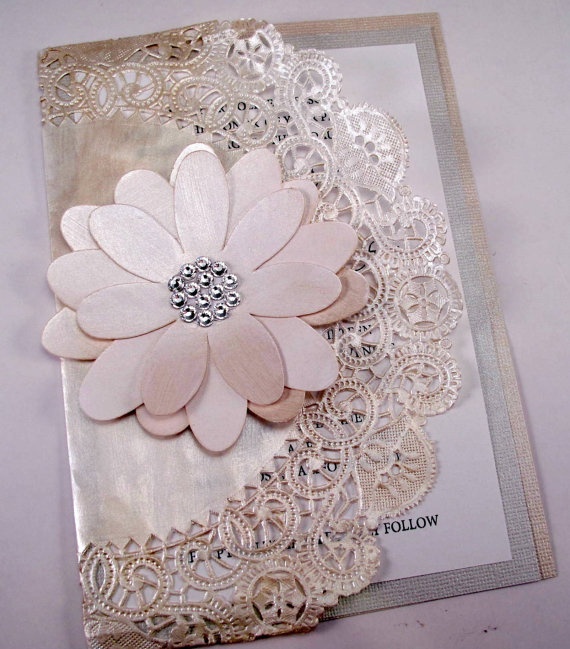 Wedding Invitations With Crystals 6