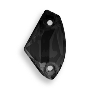Swarovski Crystal 3256 Sew On Stone Jet Black