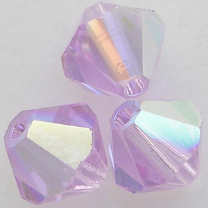Swarovski Crystal 5328 Bicone beads violet AB